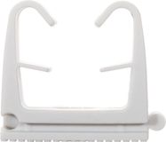 Fischer FC klikzadel 44911 wit - per 50 stuks (068064)