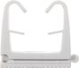 Fischer FC klikzadel 44911 wit - per 50 stuks (068064)