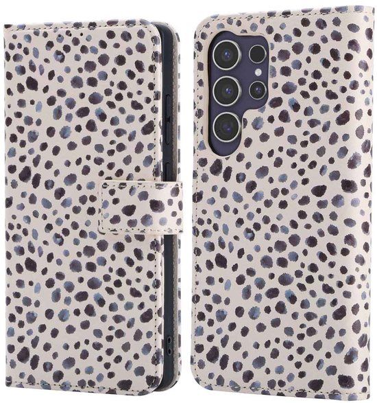 imoshion Design Bookcase smartphone - Black And White Dots