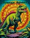 Calming Prehistoric Mandalas Dinosaur Coloring Book for Adults