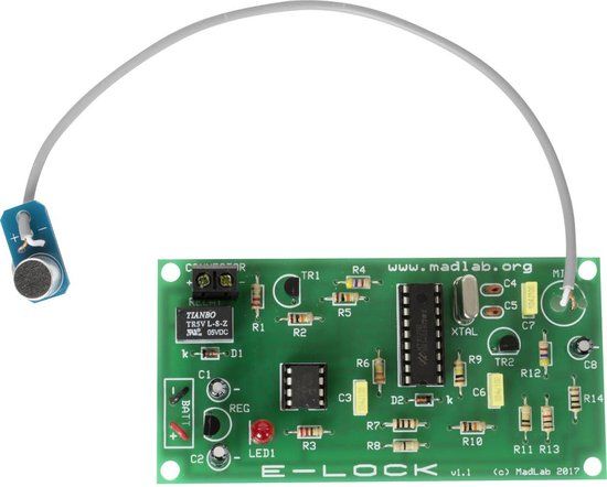 Whadda Soldeerkit WSG101 - E-Lock - DIY Electronic Kit