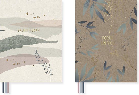 Kangaro Soft Scenes Dummyboek A5 - Hardcover - Blanco - 2 stuks