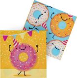 Boland Set 20 papieren servetten Donut