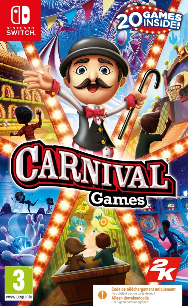 Take Two Carnival Games (Code in a Box) Nintendo Switch