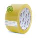 m-office Cinta Adhesiva Transparente, Cinta de Embalar Adhesiva para Embalaje de Cajas, Envíos, Mudanzas y Manualidades, Precinto Transparente Seguro y Resistente (36mmx120m, x1)