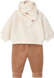 Vertbaudet 3-delige babyset geboorte ecru