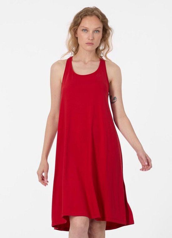 Ragwear Nairay Dames Mini-jurk - rood - XL