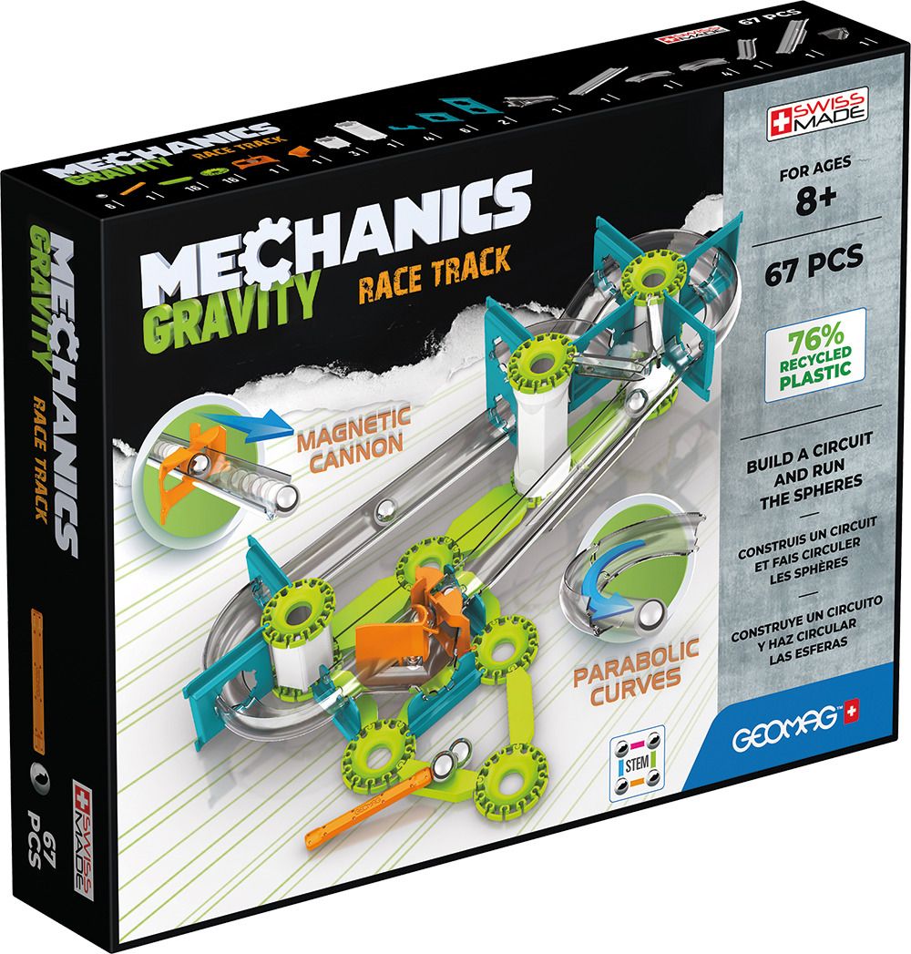 Geomag Mechanics Gravity RE Race Track 67 pcs