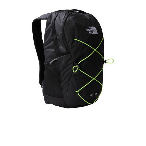 The North Face Jester Backpack (29L) - Black/Green - 2023 Model