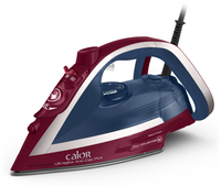 Calor Ultragliss Anti-Calc Plus FV6834 - Steam Iron - 2800W - Red/Blue