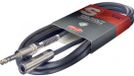Stagg SAC3PSJS DL Stereokabel jack male/jack female 3m Zwart