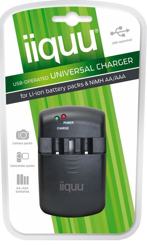 iiquu USB Operated Uni Charger