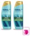 Head & Shoulders 2 x DermaX Pro Shampoo antipelliculaire, apaisant, 470 ml