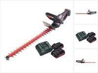 Metabo HS 18 LTX 45 accu-heggenschaar 18 V 43 cm + 2x accu 4,0 Ah + oplader