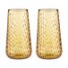 Marimekko Verres Syksy long tumbler 2 pièces Honey