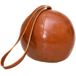 Merkloos / Sans marque Esschert Design Deurstopper leer - 16 x 14 cm - 1200 gram - bruin - Lederen bal