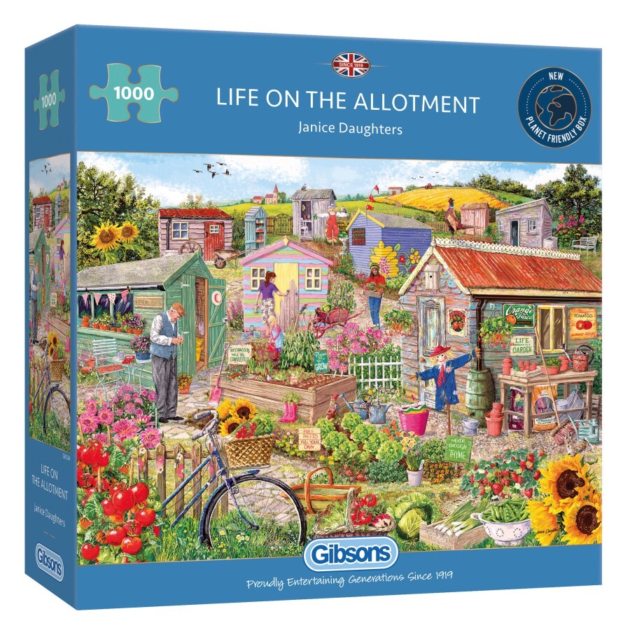 Gibsons Life on the Allotment Puzzel (1000 stukjes)