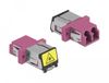 Delock Glasvezeladapter LC/LC Multimode Violet 1 stuk(s)