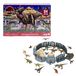 Mattel Jurassic World Island Visitor Advent Calendar, 24 Days of Surprises, 19 Mini Dinosaurs