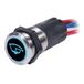 Blue Sea Systems BSS Drukknop Rvs 12V 15A Off (Blauw) -On (Rood)