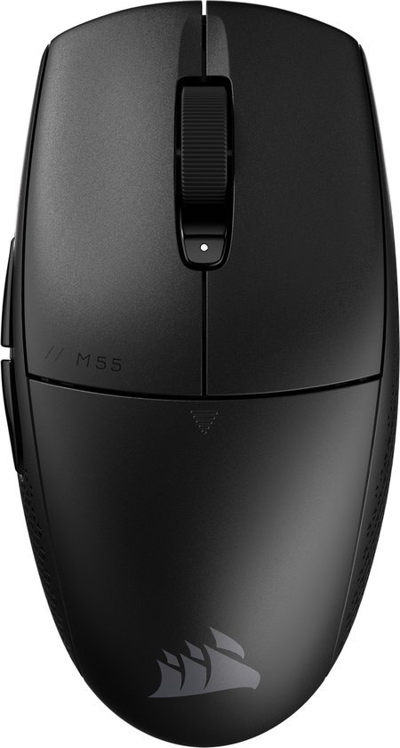 Corsair M55 Draadloze Gaming Muis - Lichtgewicht - 24.000 DPI - Zwart