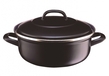 BK Fortalit Braadpan - 30 cm - Zwart - 5 Liter - Met deksel