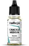 Vallejo Hobbyverf - 70598 Crackel Medium Verf flesje - 17 ml