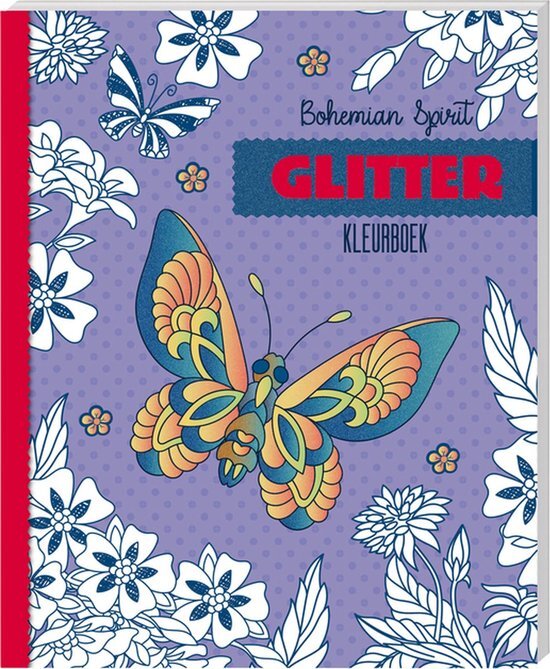 Interstat Kleurboek Glitter - Bohemian spirit