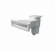 Astral Pool 56176 Skimmer mural pour piscine ABS blanc rectangulaire 7,5 m³/h 495 mm