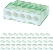 BES LED Vintex Lasklem - 5 Polig - 0.2-2.5 mm2 - Wit - 50 Stuks