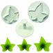 PME Uitstekerset Veined Ivy Leaf Plunger set van 3
