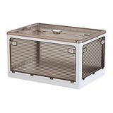 JOYBOS Multifunctionele opvouwbare opbergdoos, wit, 85 l