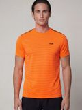 Sjeng Sports TEX Sportshirt Mannen - Tennis Shirt Mannen - Camo Green - Maat: L - 100% polyester