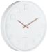 Karlsson Wandklok Calma - Mat wit - 30 cm