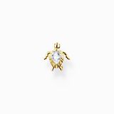 Thomas Sabo - Enkele Oorbel - Dames - 925er Zilver Geel Verguld - H2235-414-14