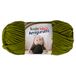 Knit Me Amigurumi Fluwelen chenillegaren, grof garen om te haken, 50 g/55 m, superzacht polyester voor teddy's, pluche speelgoed en dekens, EN71-3 en Oeko-Tex gecertificeerd, 5,5 mm haak (olijf)