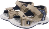 Chicco Jongen Sandaal met Dubbele Klittenband Beige Maat 32