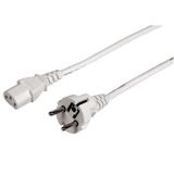 Hama Universal Mains Lead, 5 m, White