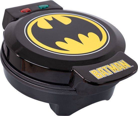 Uncanny Brands DC Comics Batman Wafel Maker - Geel/Zwart