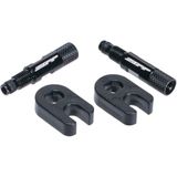 Sram Zipp TNGT Valve Extender 1080 91 Kit Unisex Volwassenen Zwart Standaard