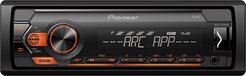 Pioneer MVH-S120UBA - Autoradio - Enkel din - Zwart/Amber