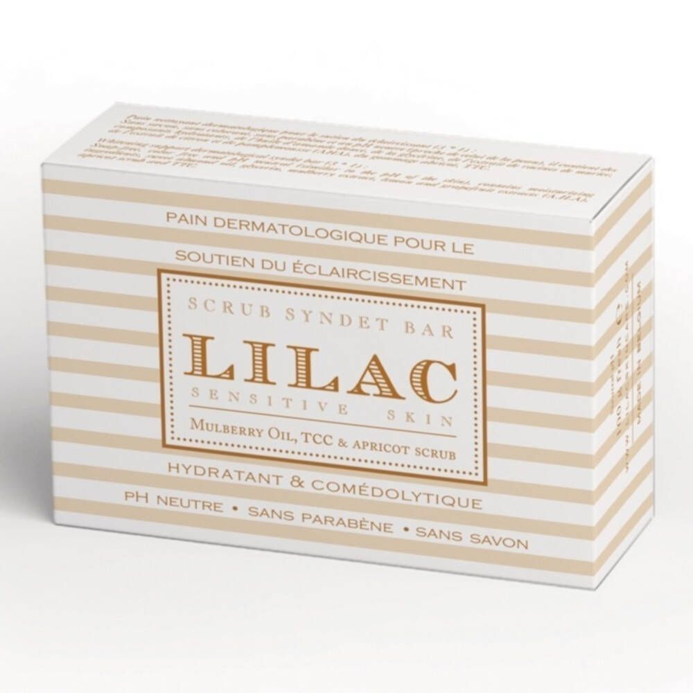Lilac Skincare Lilac Dermatologisch Zeepblokje Whitening Scrub 100 g
