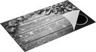 Chefcare Inductie Beschermer Kerst Sfeer Achtergrond - Zwart Wit - 90x55 cm