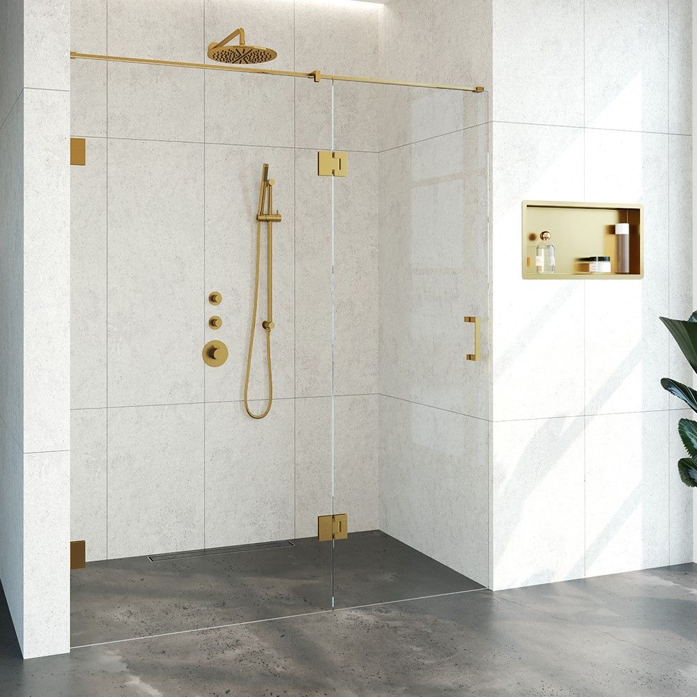 Tapo Creative profielloze nisdeur links 2 delig 170x200cm goud