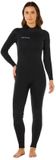 Rip Curl Trad 4/3 mm combinaison de plongée pour femme en néoprène à manches longues et fermeture éclair dans le dos noir 12 femme