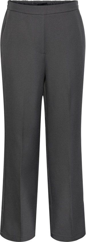 PIECES PCNEVA HW WIDE PANTS NOOS - Grijs - Maat W26 X L32
