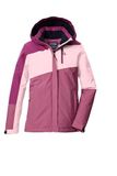 Killtec Meisjes skijas met capuchon Kow 218 Paars Colorblock