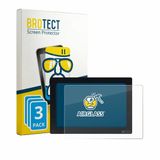 BROTECT Screenprotector 3 Stuks voor Raymarine Axiom+ 12 Beschermglas transparant