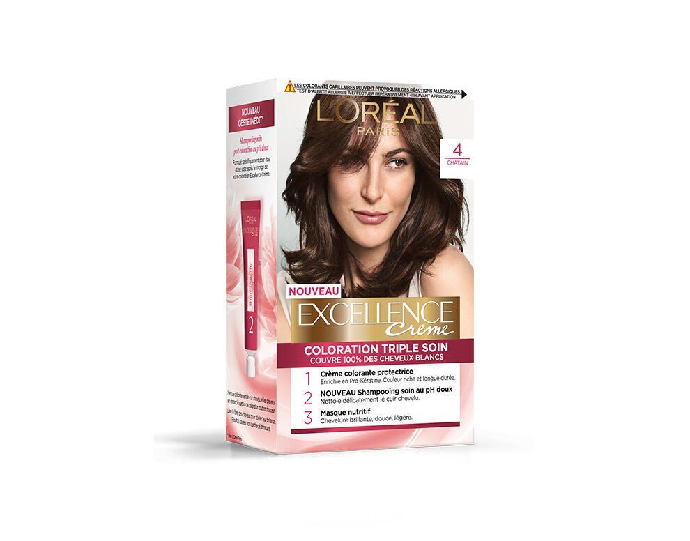 L'Oréal Excellence Haarverf - Bruin - Dames - Alle Haartypen