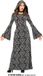 Fiestas Guirca Black hooded witch dames (S)